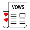 wedding vows icon